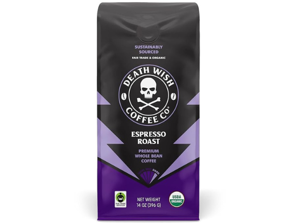 Death Wish Espresso Roast Whole Bean Coffee 1