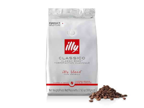 Illy Classico Whole Bean Coffee 1