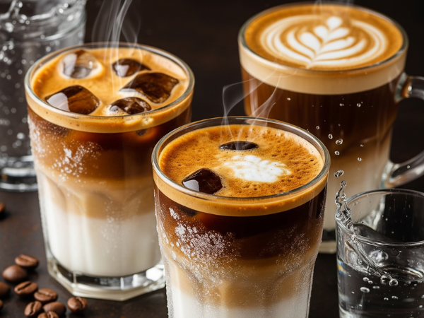 Lattes With Elevated Espresso Power photo