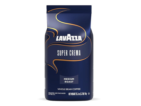 Lavazza Super Crema Whole Bean Coffee 1