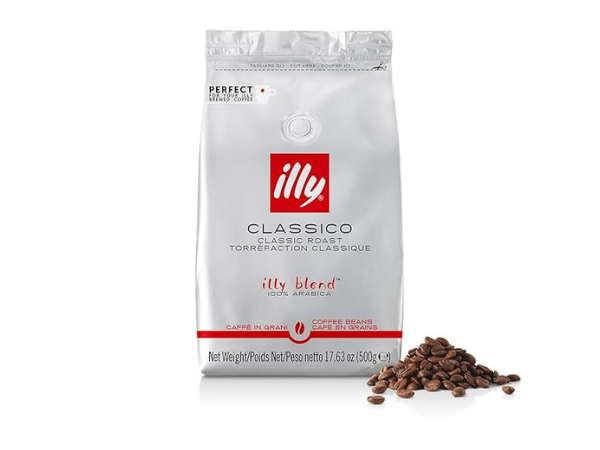 illy Whole Bean Coffee - Classico Medium Roast
