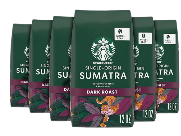 Starbucks Sumatra Whole Bean Coffee