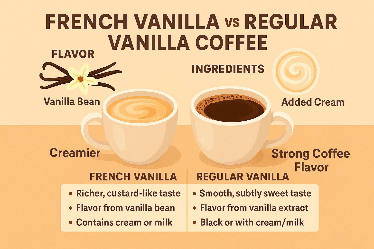 French Vanilla Coffee